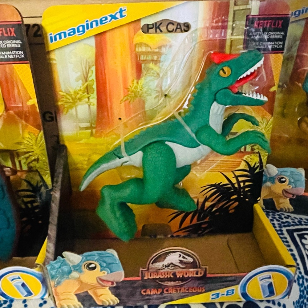 4 Jurassic World Dinosaur Figure-Lot of 4 mix!